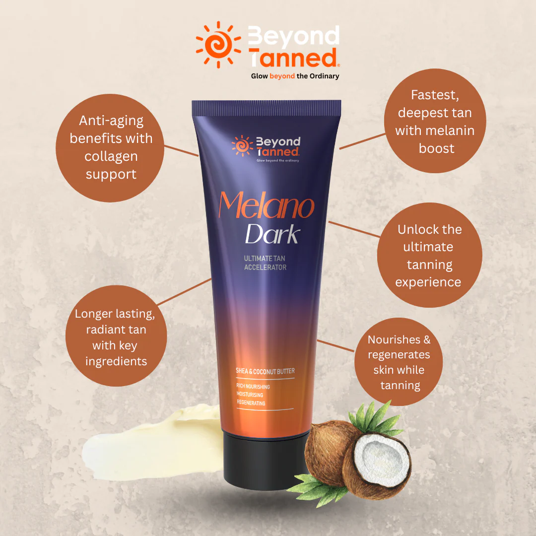 Beyond Tanned Melano Dark Ultimate Tan Accelerator Sunbed Cream - Image 2