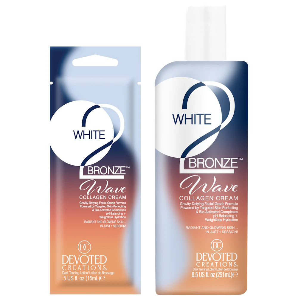 Devoted Creations White 2 Bronze Wave
