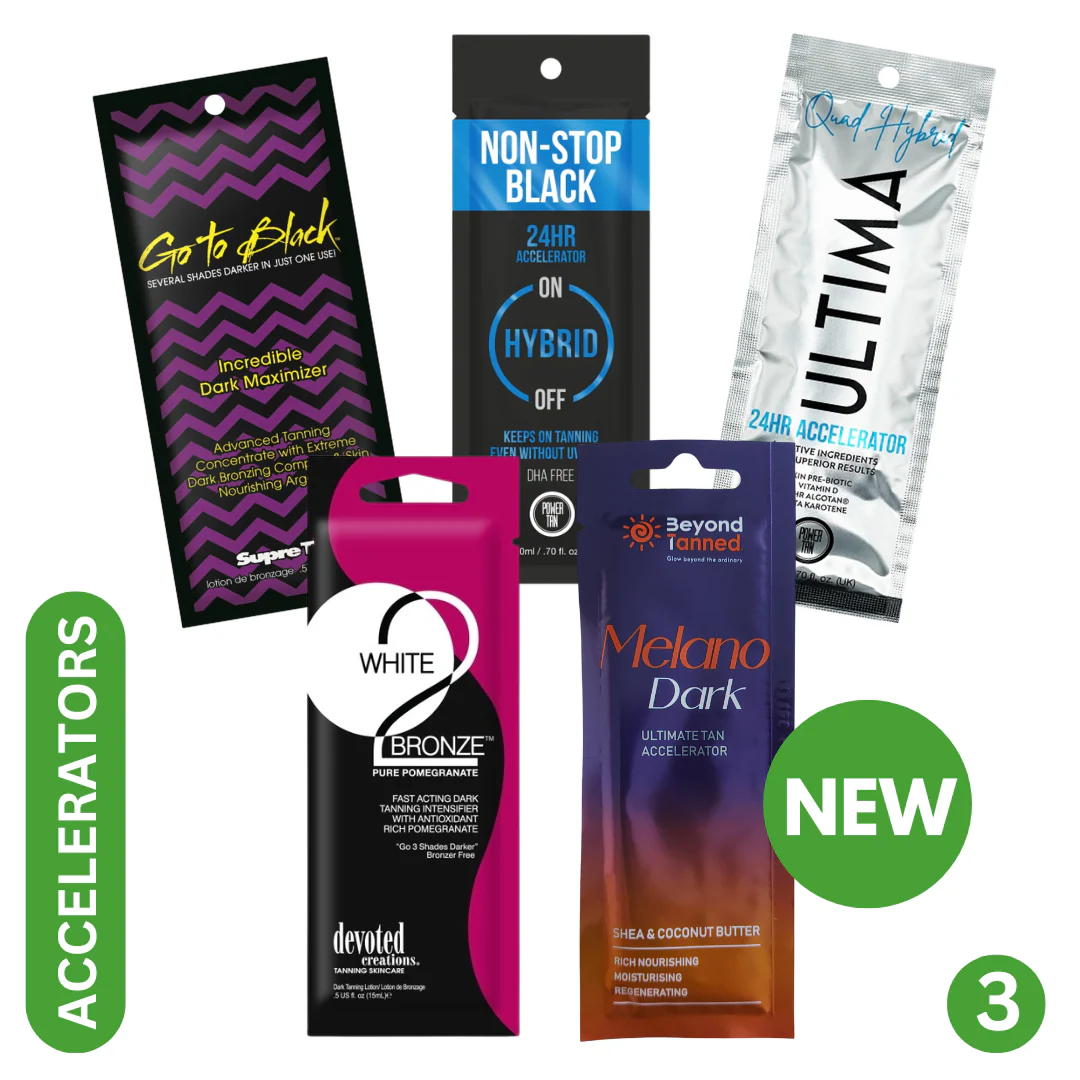 Sunkissed Accelerator Tanning Bundle (5 Sachets) (3)